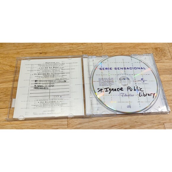 Thalia Music CD - La Sensacion de Thalia - Jewel Case-Latino-Hispanic-Spanish - Picture 3 of 4